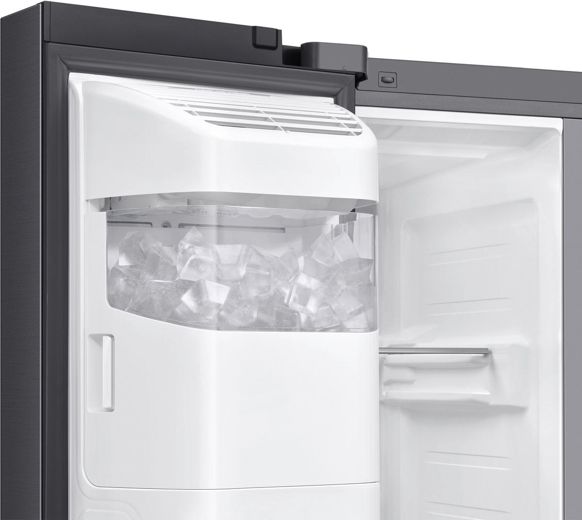 SIDE-BY-SIDE 91,2/178,4/72,6 cm RS90F64EDFEF  - Schwarz, Basics, Glas/Kunststoff (91,2/178,4/72,6cm) - Samsung
