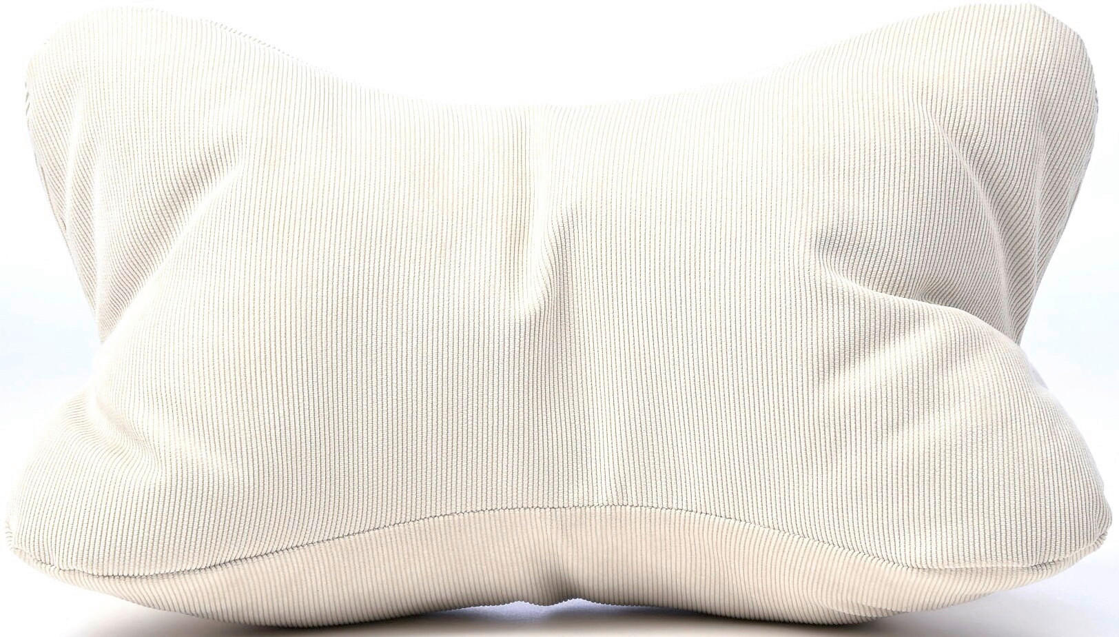 DEKORAČNÝ VANKÚŠ 40/25 cm - sivobiela, Basics, textil (40/25cm) - Novel