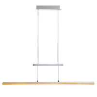 LED-HÄNGELEUCHTE 100/9/150 cm  - Beige, Natur, Holz (100/9/150cm)