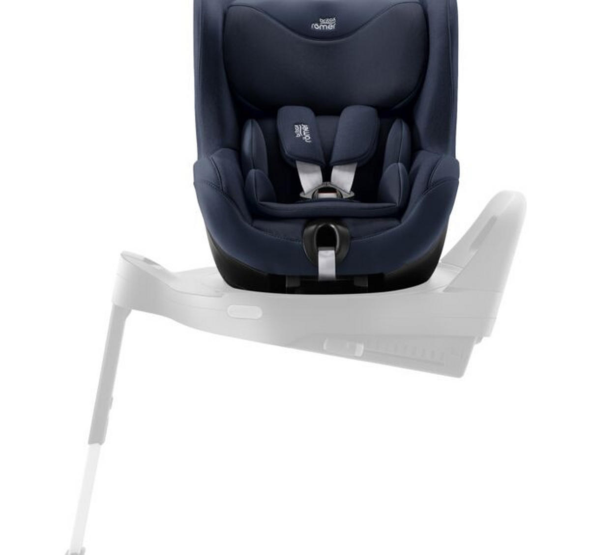REBOARDER-KINDERSITZ Dualfix 5Z  - Dunkelblau, Basics, Kunststoff/Textil (44/48cm) - Britax Römer