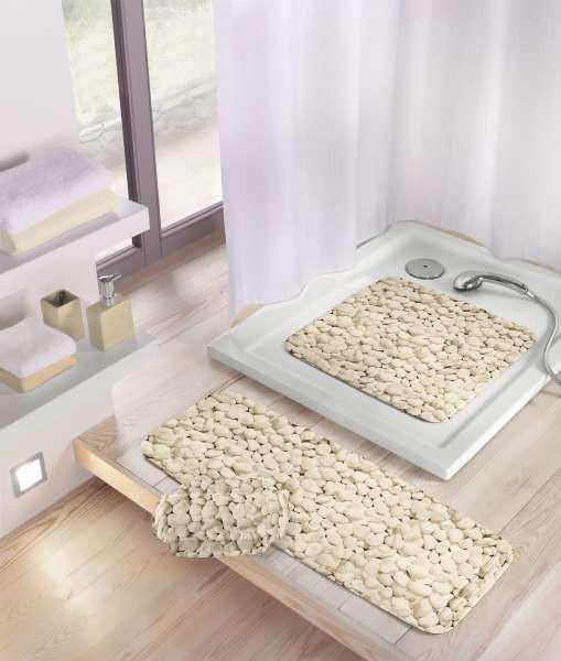 Podloga za prho STEPSTONE  STEPSTONE     36/92 cm        naravne barve  - naravne barve, Konvencionalno, umetna masa (36/92cm) - Kleine Wolke