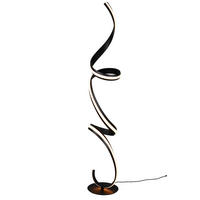 LED-STEHLEUCHTE 31/30/180 cm    - Schwarz/Weiß, Design, Kunststoff/Metall (31/30/180cm) - Cinque