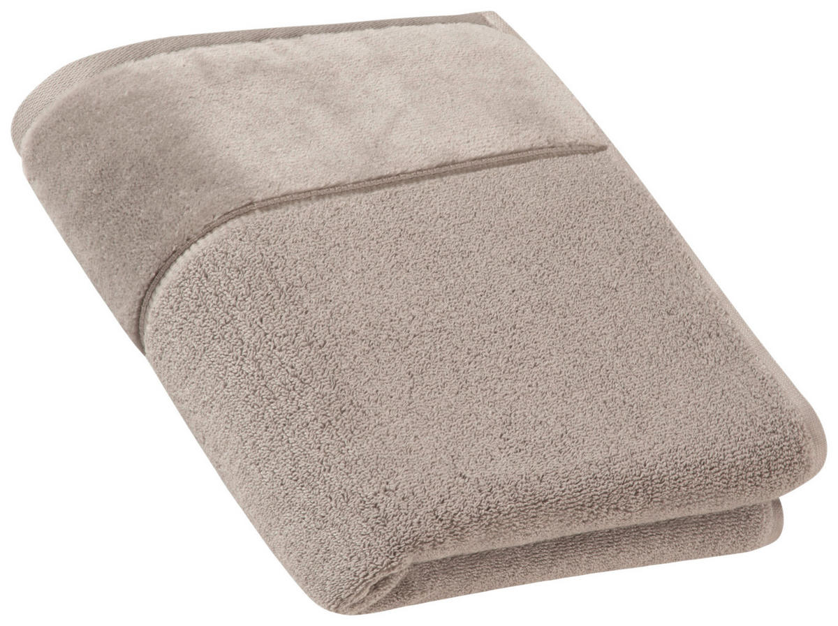 HANDTUCH 50/100 cm Pure Grau  - Grau, Basics, Textil (50/100cm) - Vossen