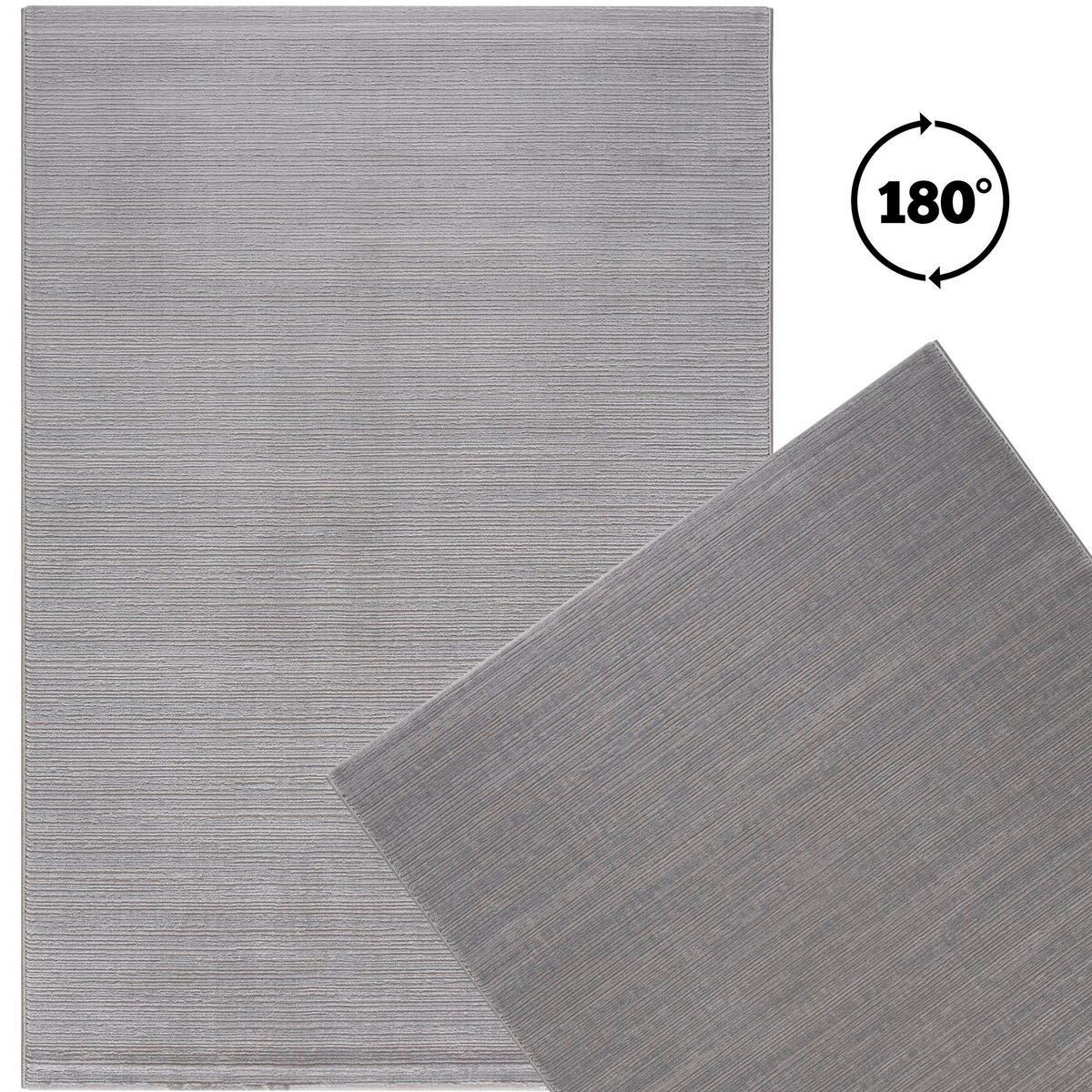 VÄVD MATTA 120/170 cm LIMA  - grå, Basics, textil (120/170cm)
