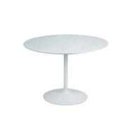 ESSTISCH in Holzwerkstoff 110/110/75 cm  - Weiß, MODERN, Holzwerkstoff/Metall (110/110/75cm) - Livetastic