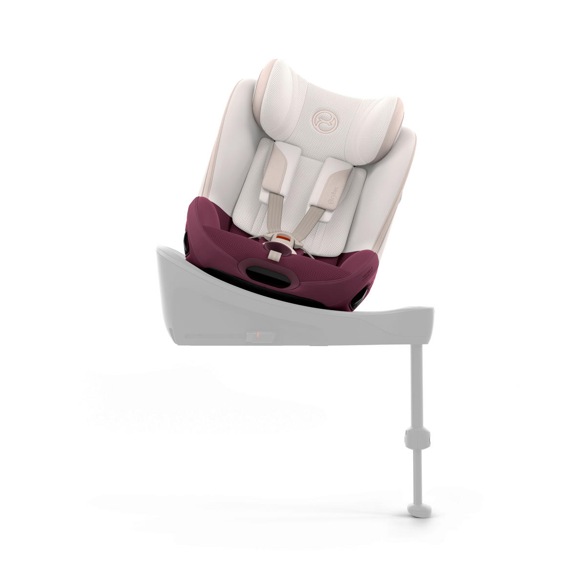 REBOARDER-KINDERSITZ Sirona S Style Quartz Pink  - Hellrosa, Basics, Kunststoff/Textil (72/44/37,5cm) - cybex PLATINUM
