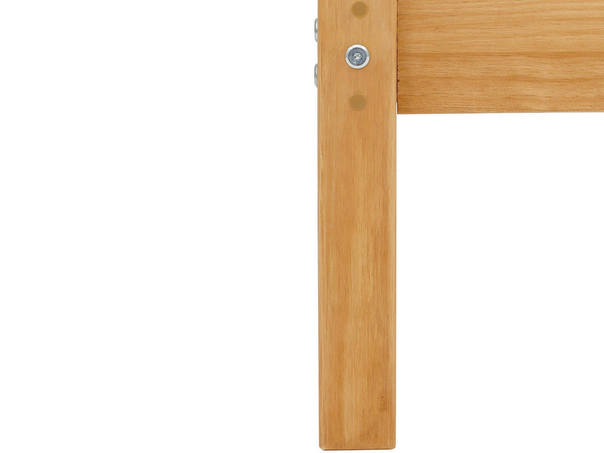 BETT 90/200 cm  in Naturfarben, Kieferfarben  - Naturfarben/Kieferfarben, Design, Holz (90/200cm) - MID.YOU