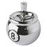 DREHASCHER - Chromfarben, Design, Metall (12/15/12cm) - KARE-Design