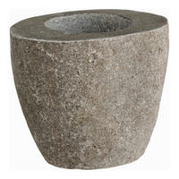 ZAHNPUTZBECHER Stein  - Grau, Basics, Stein (10,5/9/10cm)