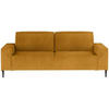 SCHLAFSOFA in Webstoff Currygelb  - Currygelb/Schwarz, Design, Textil/Metall (240/89/103cm) - Ti'me