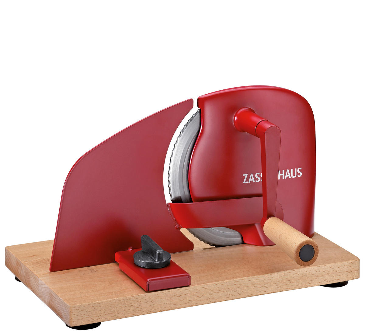 ALLESSCHNEIDER   - Rot, Basics, Holz/Metall (32,5/25,5/20cm) - Zassenhaus