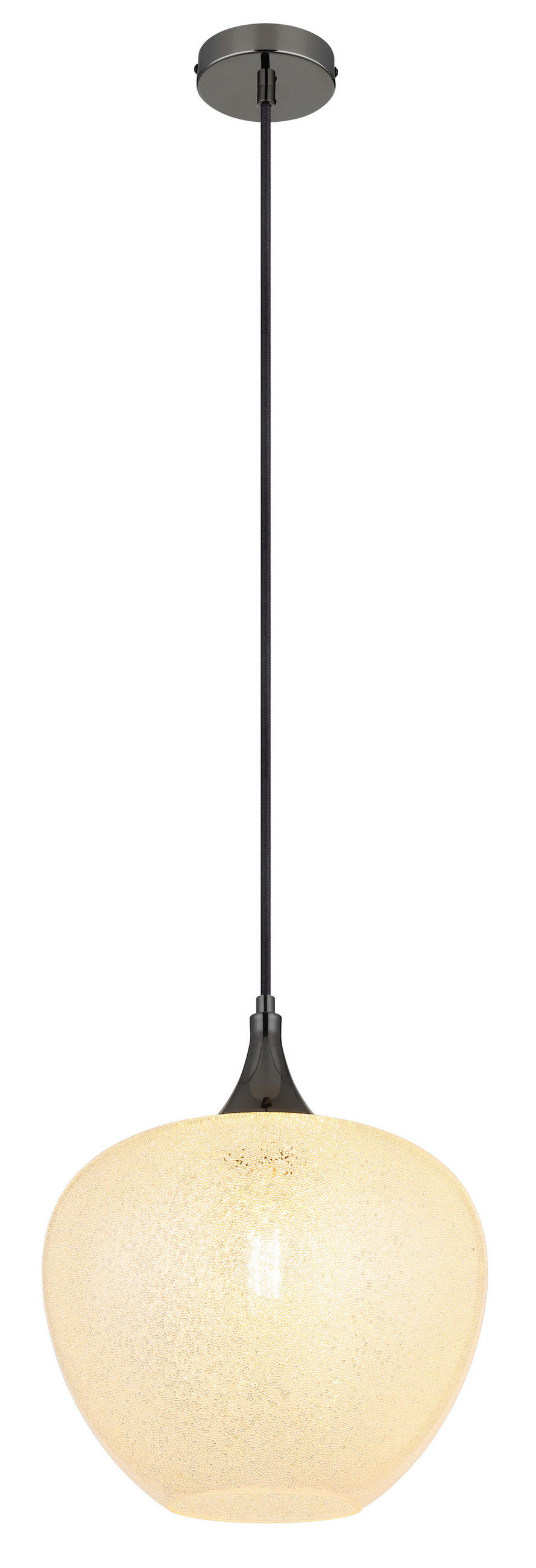 HÄNGELEUCHTE 29/120 cm    - Klar/Chromfarben, Konventionell, Glas/Kunststoff (29/120cm) - Globo
