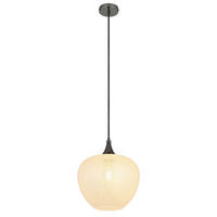 HÄNGELEUCHTE 29/120 cm    - Klar/Chromfarben, Konventionell, Glas/Kunststoff (29/120cm) - Globo