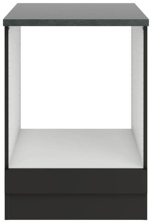 HERDUMBAUSCHRANK 60/84,8/60 cm  in Anthrazit  - Anthrazit, Basics, Holzwerkstoff (60/84,8/60cm) - Optifit