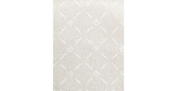 ARMLEHNSTUHL  Stoffauswahl, Sitzfläche 360° drehbar, automatische Rückholfunktion Webstoff  Schwarz, Beige  - Beige/Schwarz, Design, Textil/Metall (62/92/66cm) - Dieter Knoll