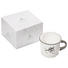 KAFFEEBECHER 240 ml - Weiß/Grau, LIFESTYLE, Keramik (12/7,8/9,2cm) - Gmundner KAFFEEBECHER 240 ml - Weiß/Grau, LIFESTYLE, Keramik (12/7,8/9,2cm) - Gmundner