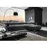 WOHNLANDSCHAFT in Textil Silberfarben - Chromfarben/Silberfarben, MODERN, Textil/Metall (214/297cm) - Valdera WOHNLANDSCHAFT in Textil Silberfarben - Chromfarben/Silberfarben, MODERN, Textil/Metall (214/297cm) - Valdera