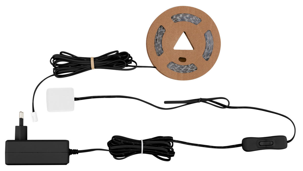 LED-STRIP Pimp Your Panel, Starterset 260 cm   - Klar, Basics, Kunststoff (260cm) - Briloner