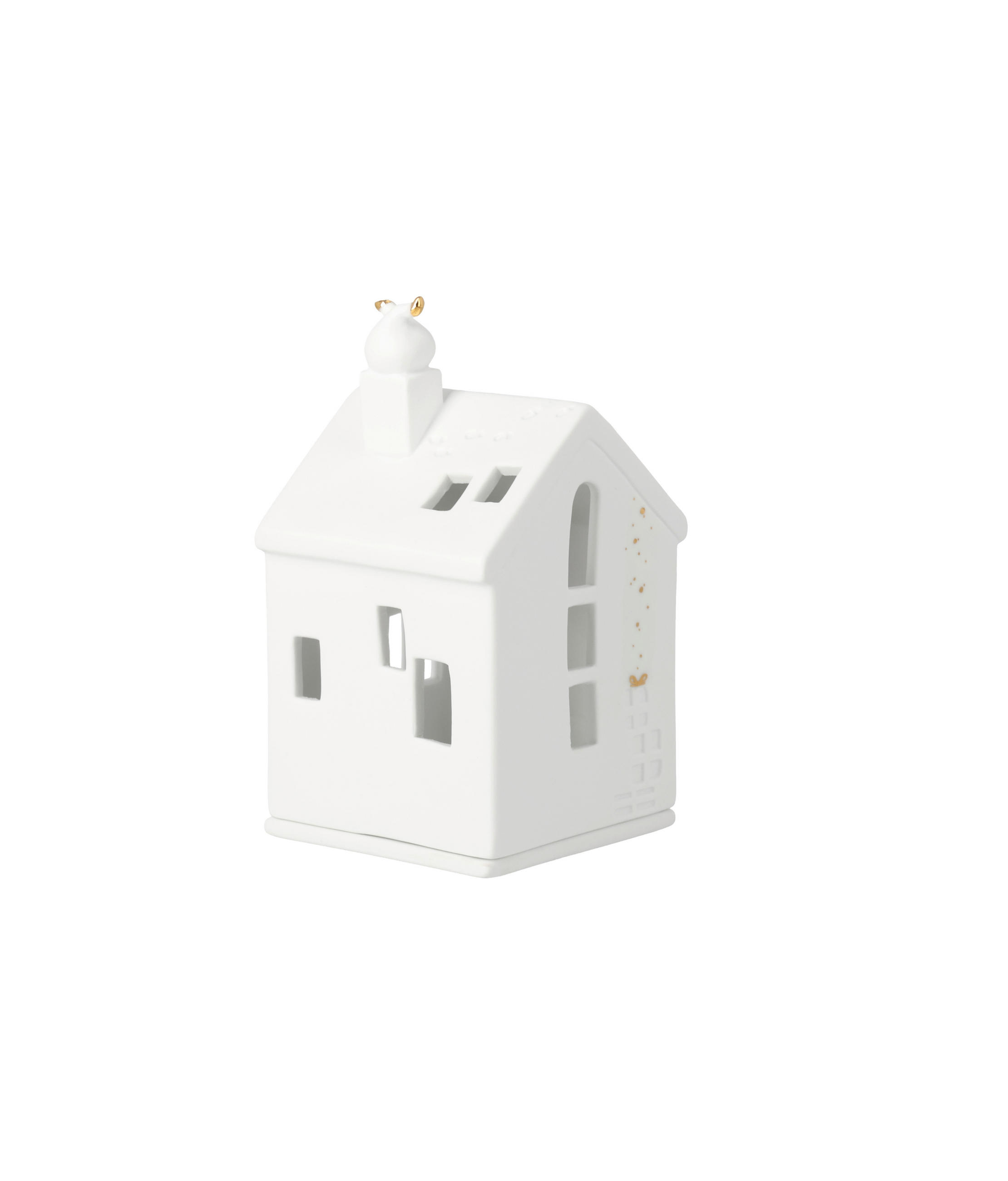 DEKOHAUS - Weiss, Basics, Keramik (7/7/13cm)