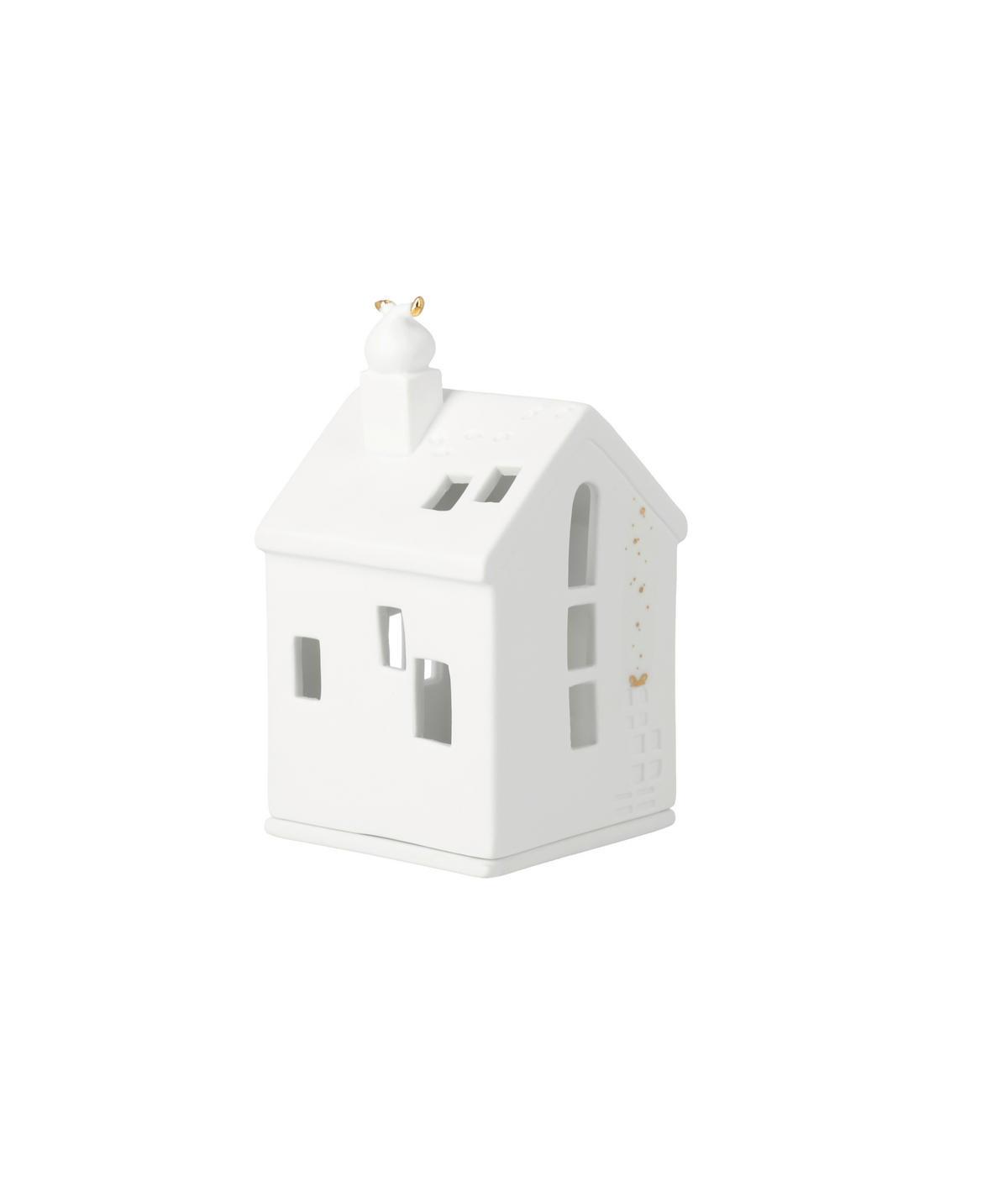 DEKOHAUS - Weiss, Basics, Keramik (7/7/13cm)