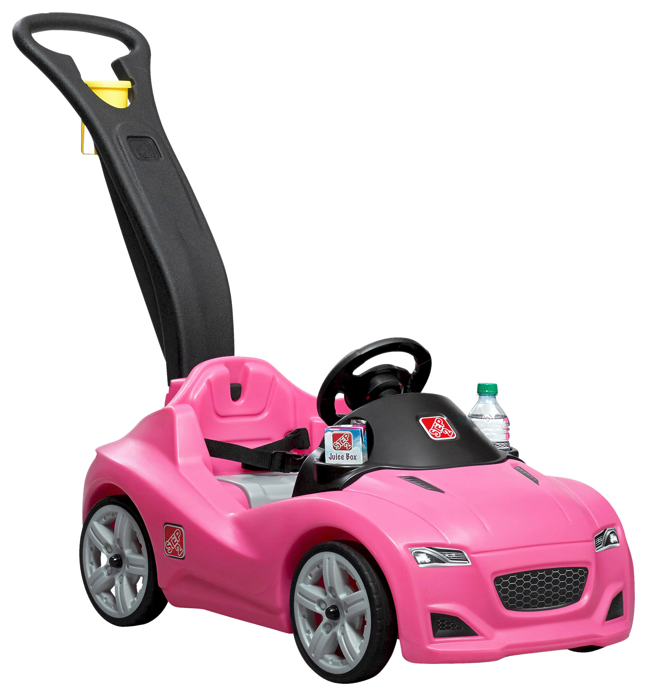 BARNBIL  - rosa, Klassisk, plast (50,2/90,8/121cm)