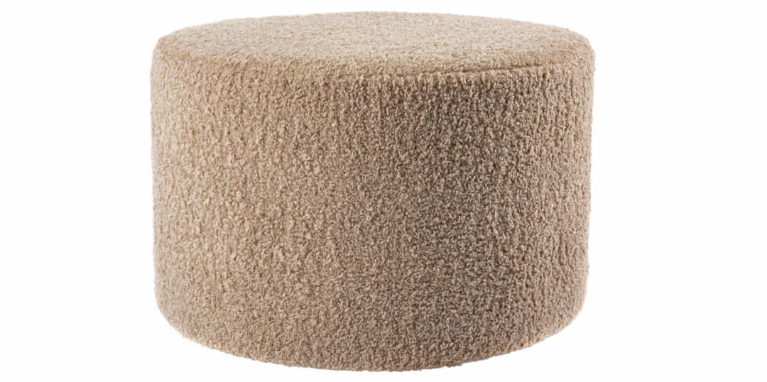 PALL i textil beige  - beige, Design, textil (55/35cm)