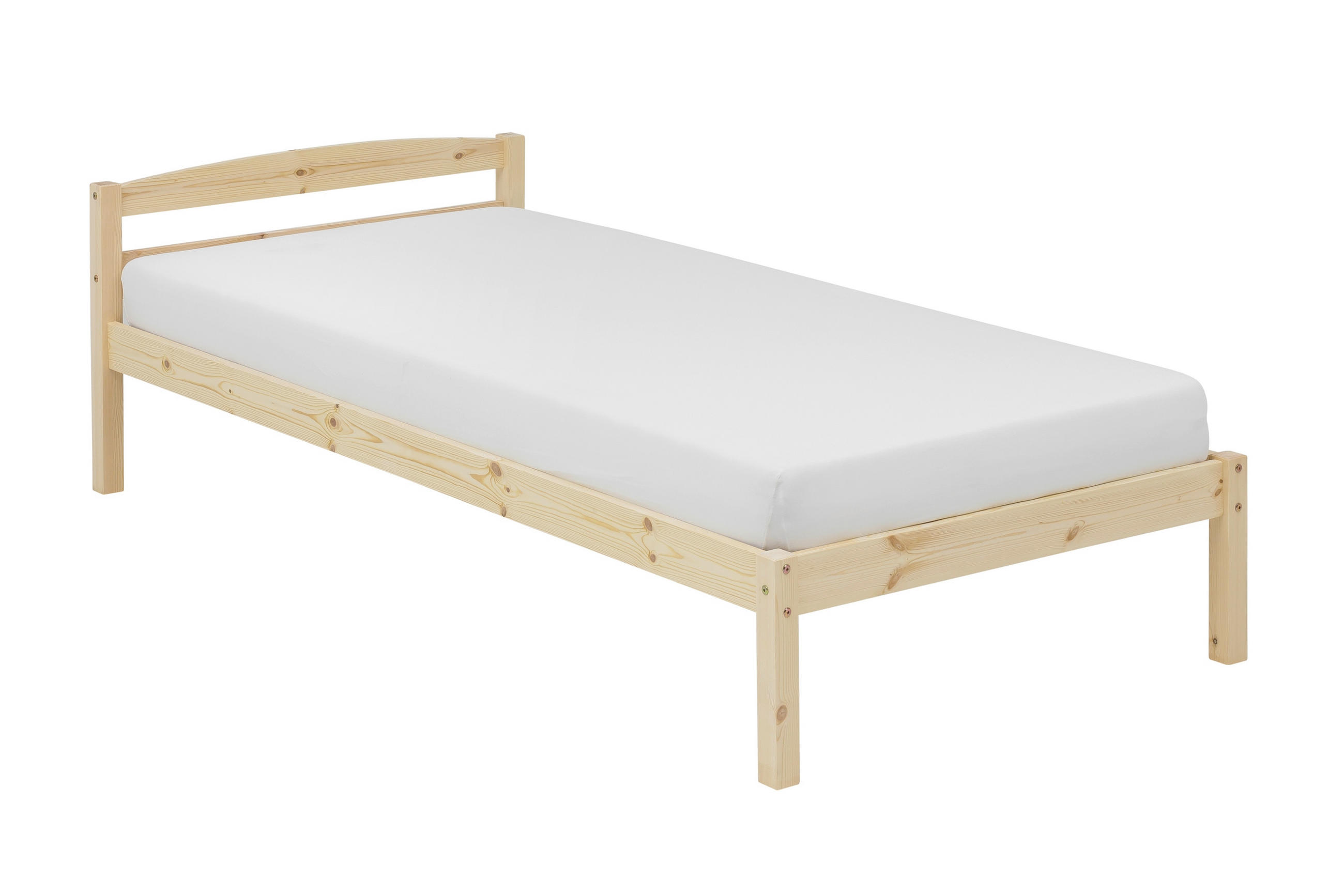 BETT 90/200 cm  in Naturfarben  - Naturfarben, Natur, Holz (90/200cm) - Livetastic