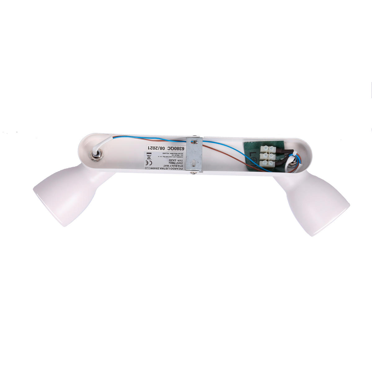 TAKLAMPA Picardo 36/6/15 cm  - vit, Lifestyle, metall (36/6/15cm)
