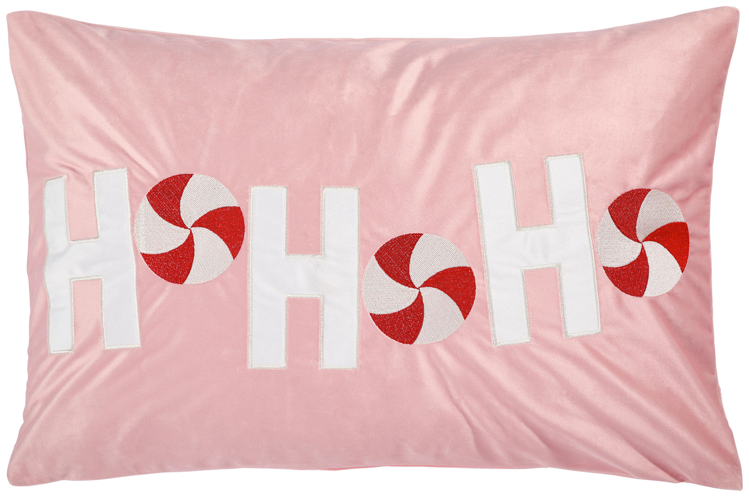 X-Mas Kissenbezug Hoho Rosa 40x60 cm