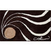 BADTEPPICH Colani 18 Braun 60/100 cm  - Braun, Basics, Kunststoff/Textil (60/100cm) - Grund