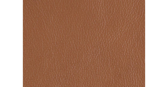 ECKSOFA Rivello in Echtleder Cognac  328/193 cm  - Cognac/Schwarz, Design, Leder/Metall (328/193cm) - Dieter Knoll