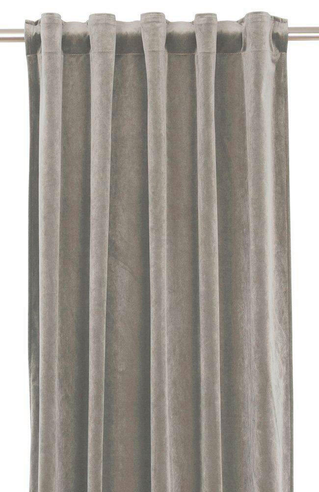 FERTIGVORHANG black-out (lichtundurchlässig)  - Schlammfarben, Basics, Textil (135/320cm)