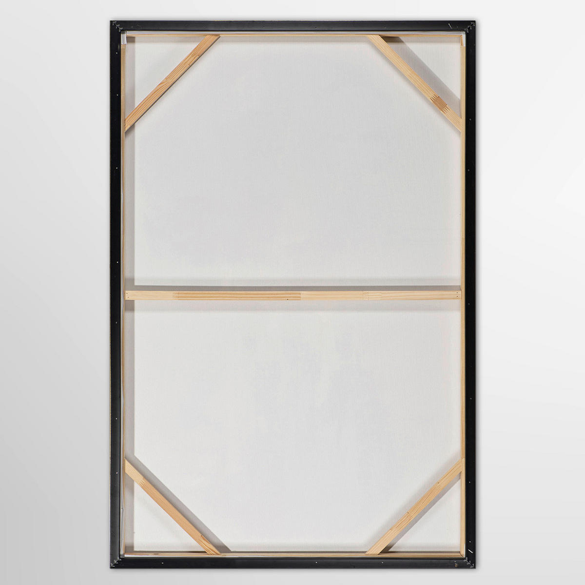LEINWANDBILD 120/90/4,5 cm  - Beige/Schwarz, Basics, Holz (120/90/4,5cm)