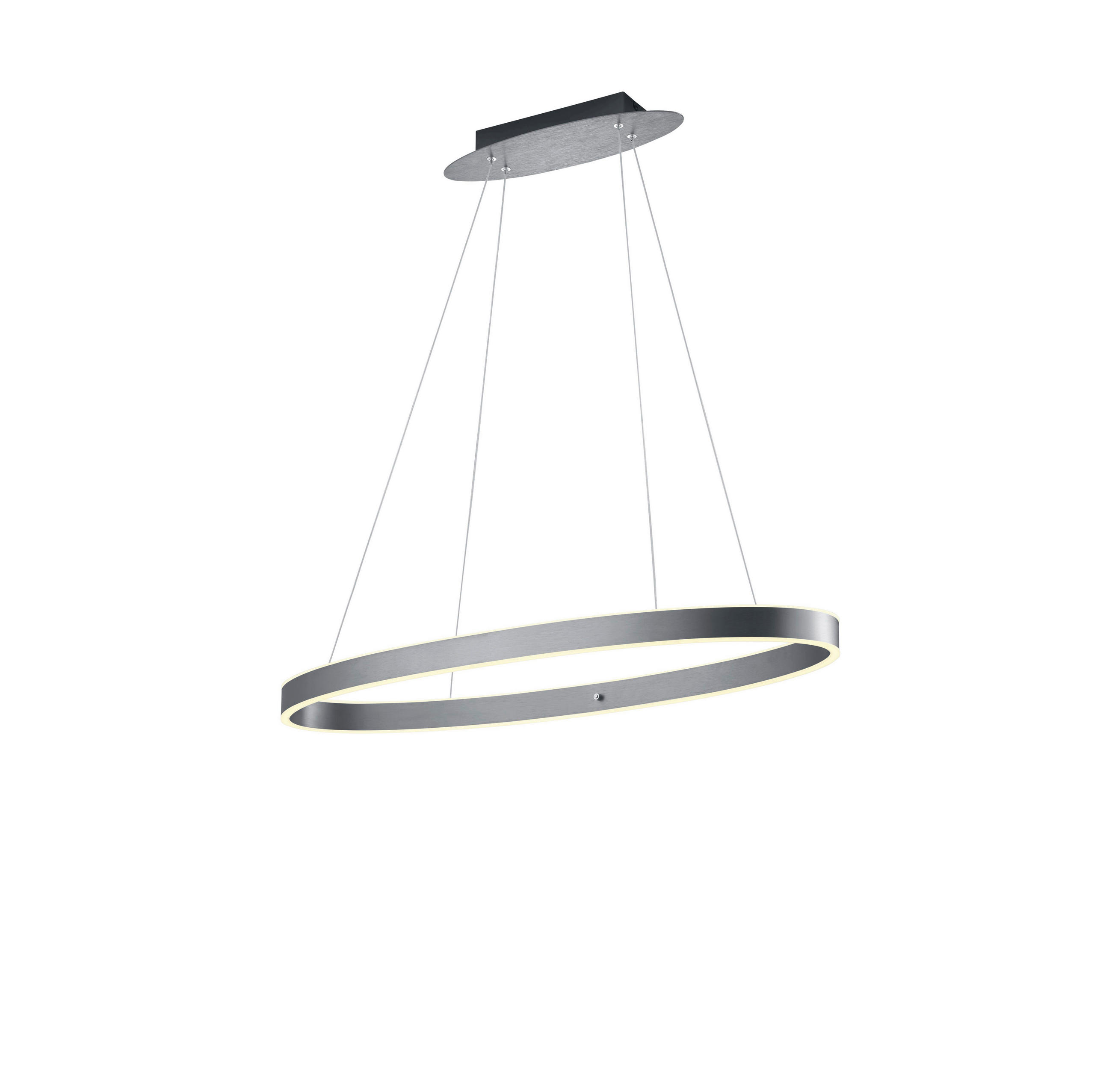 Hell Led-Hängeleuchte Anthrazit 150 cm