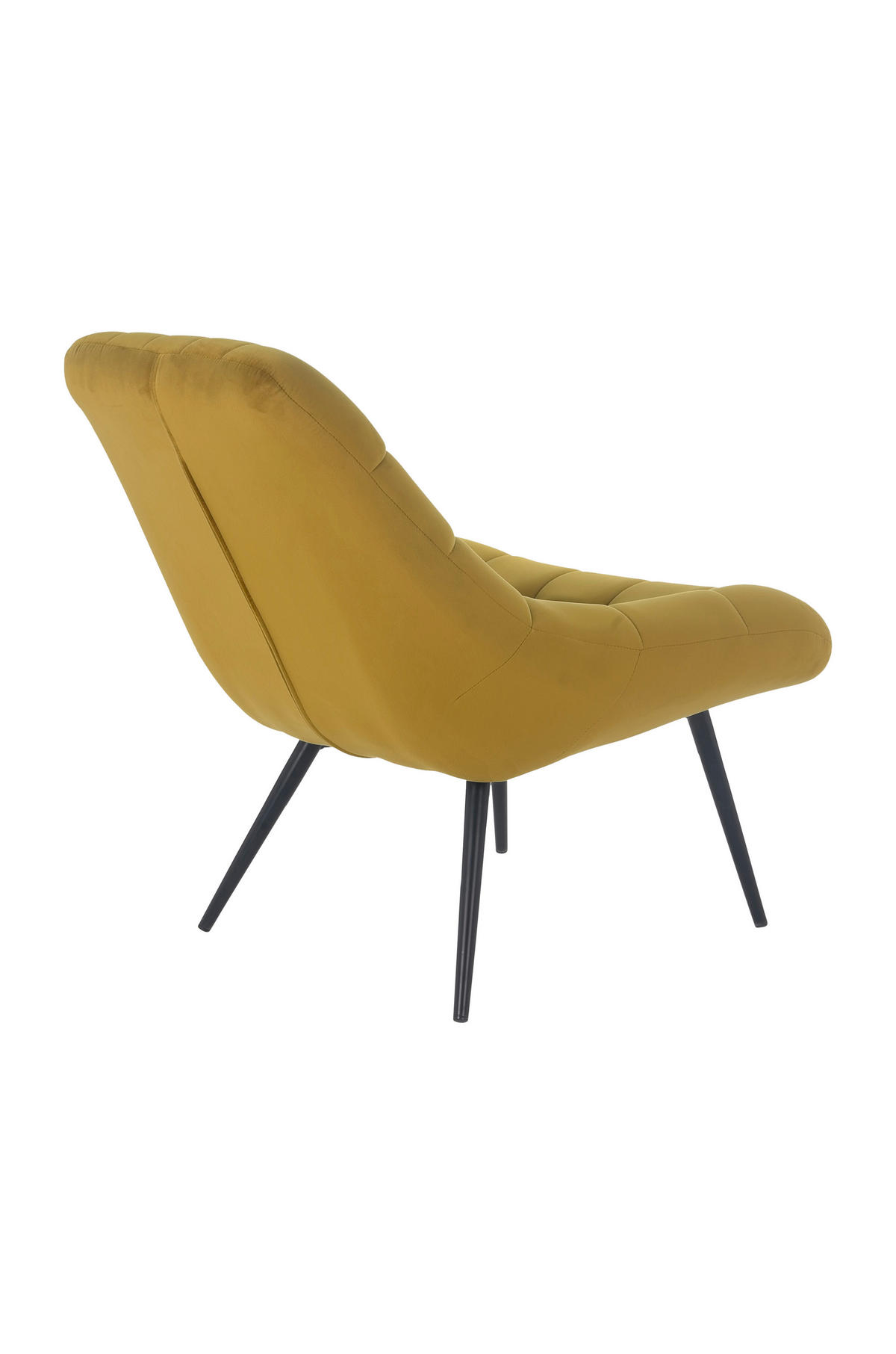XXL-SESSEL - Gelb/Schwarz, MODERN, Textil/Metall (76/85,6/85,6cm) - Livetastic