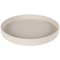OKRASNI PLADENJ        36,5/3,5 cm      - krem barve, Design, leseni material/usnje (36,5/3,5cm) - Ambia Home