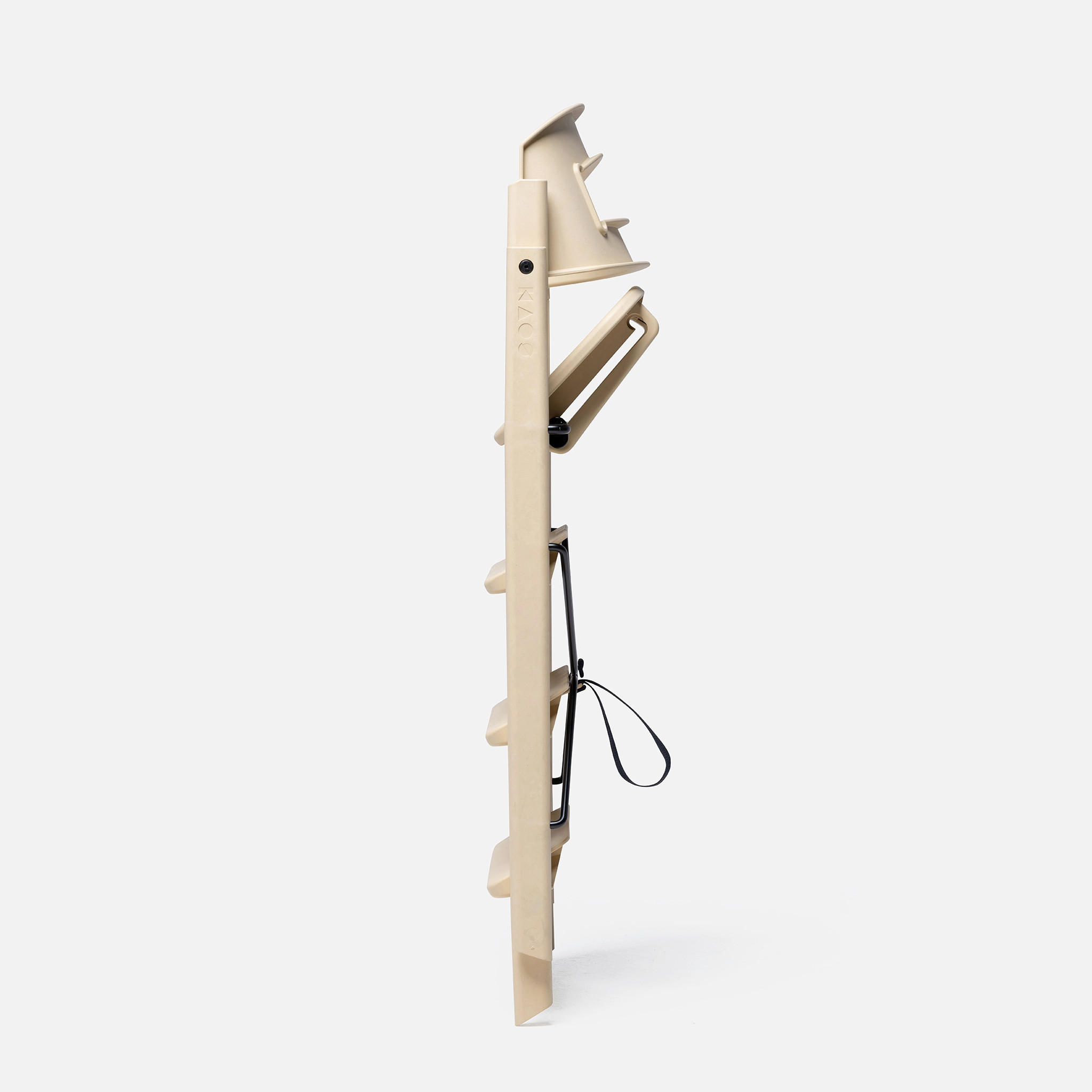 HRANILICA  KAOS Klapp High Chair  - krem, Osnovno, plastika (45,5/60/81cm)