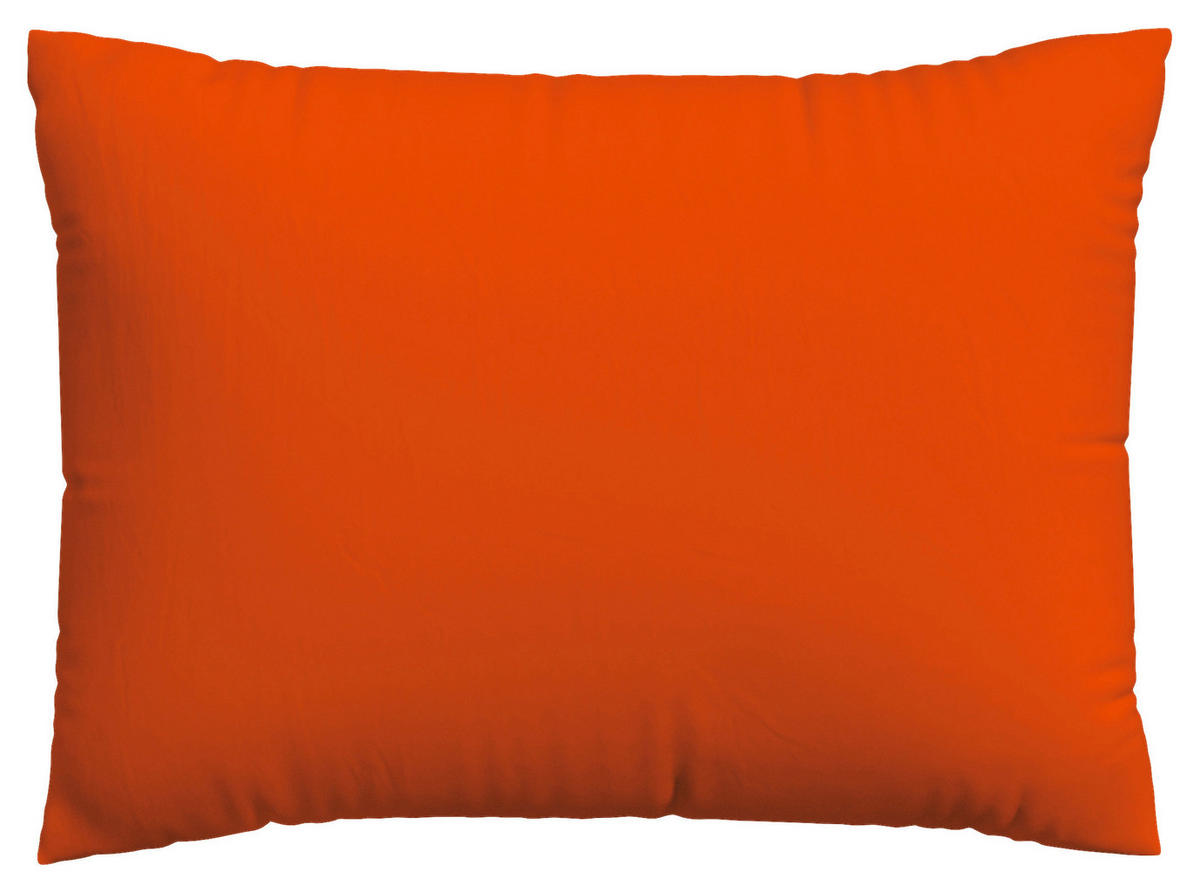 KOPFPOLSTERBEZUG WOVEN SATIN 60/80 cm  - Rot, Basics, Textil (60/80cm) - Schlafgut