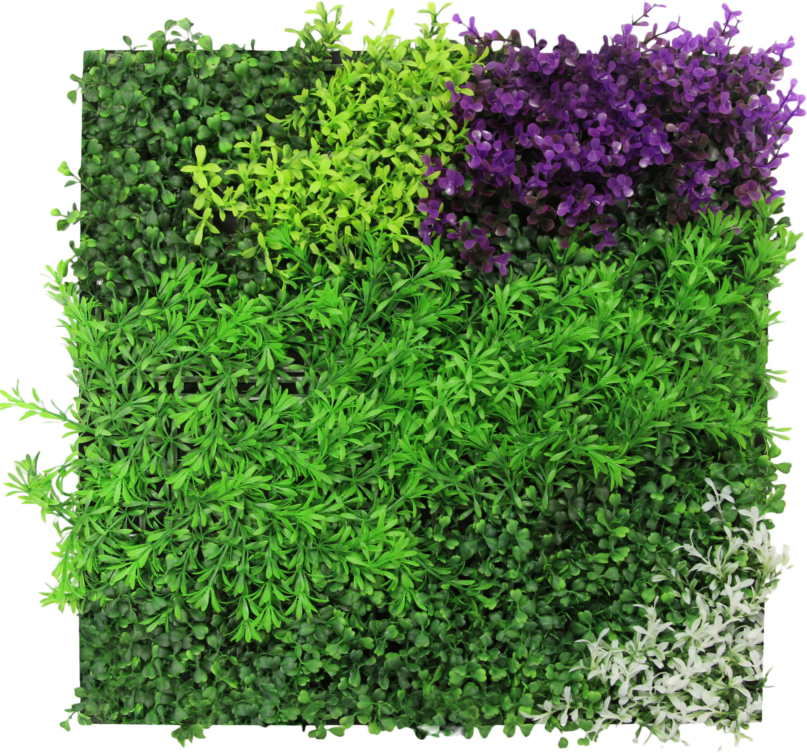AKUSTIKPANEEL Modular Wall System Design Flora 52/52/4 cm  - Multicolor, MODERN, Kunststoff (52/52/4cm) - Jangal