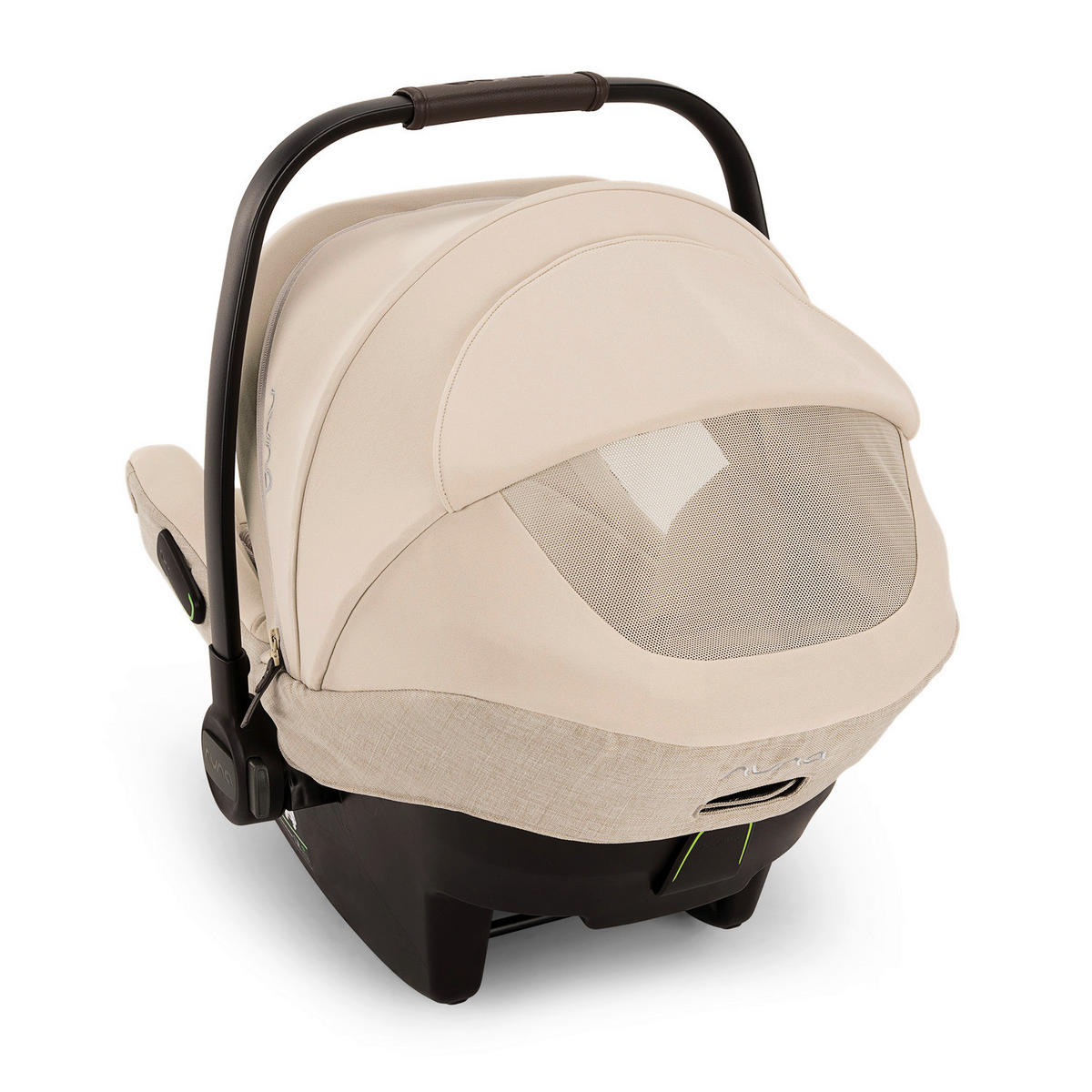 KINDERWAGENSET  MIXX NEXT  BISCOTTI  - Beige/Schwarz, Basics, Kunststoff/Textil (60/110/82cm) - Nuna