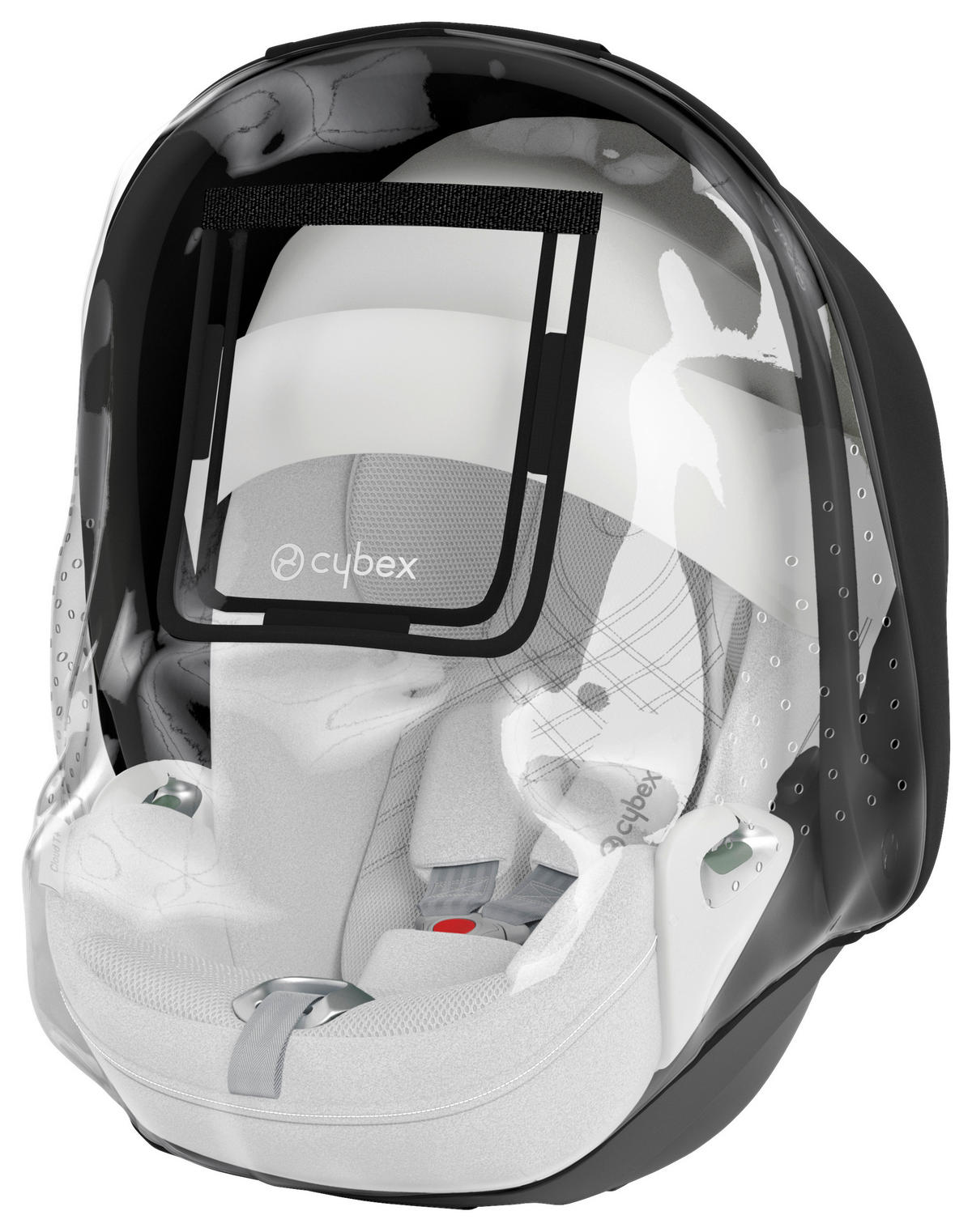 BABYSCHALE CLOUD T i-SIZE PLUS  - Weiß, Basics, Kunststoff/Textil (64,5/44/38-60cm) - Cybex
