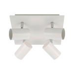 STRAHLER 26,5/26,5/11,5 cm   - Weiß, Basics, Metall (26,5/26,5/11,5cm) - Novel
