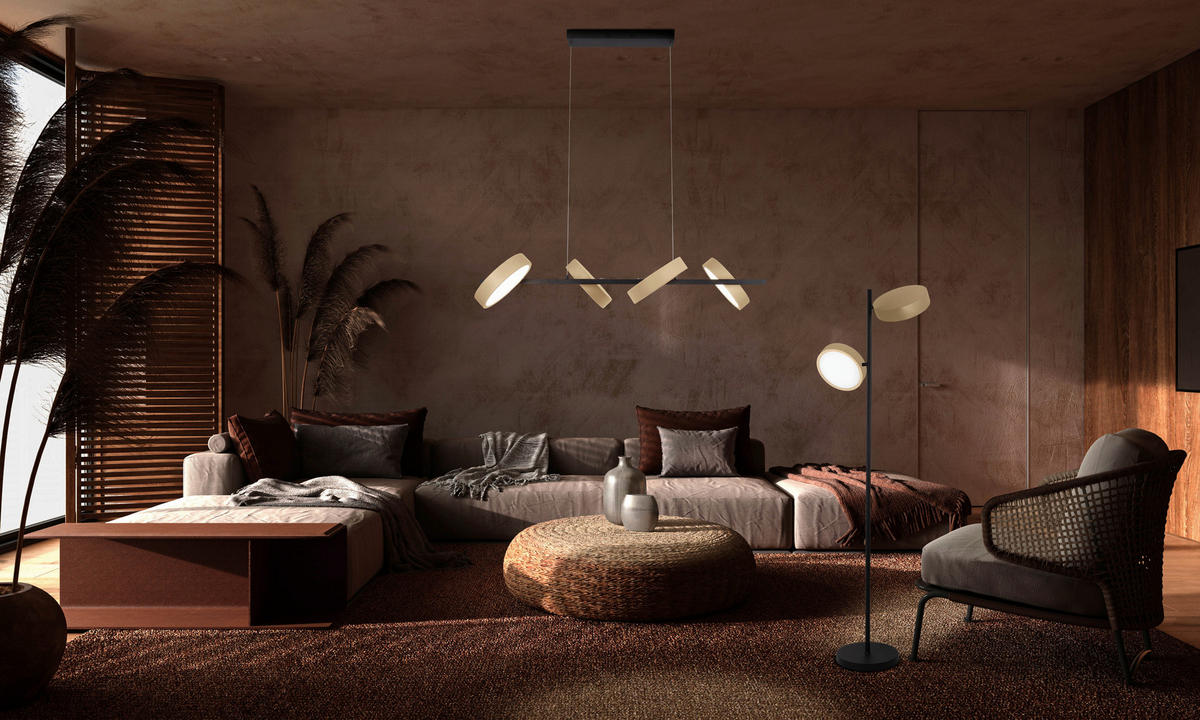 LED-HÄNGELEUCHTE 110/52/150 cm  - KONVENTIONELL (110/52/150cm) - Näve