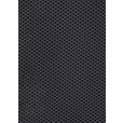 SITZBANK 182/86/66.5 cm  in Grau, Schwarz  - Schwarz/Grau, Design, Textil/Metall (182/86/66.5cm) - Novel