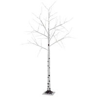 PODNA SVJETILJKA VANJSKA BIRCH  - bijela/crna, Konvencionalno, metal/plastika (80/150cm) - Globo