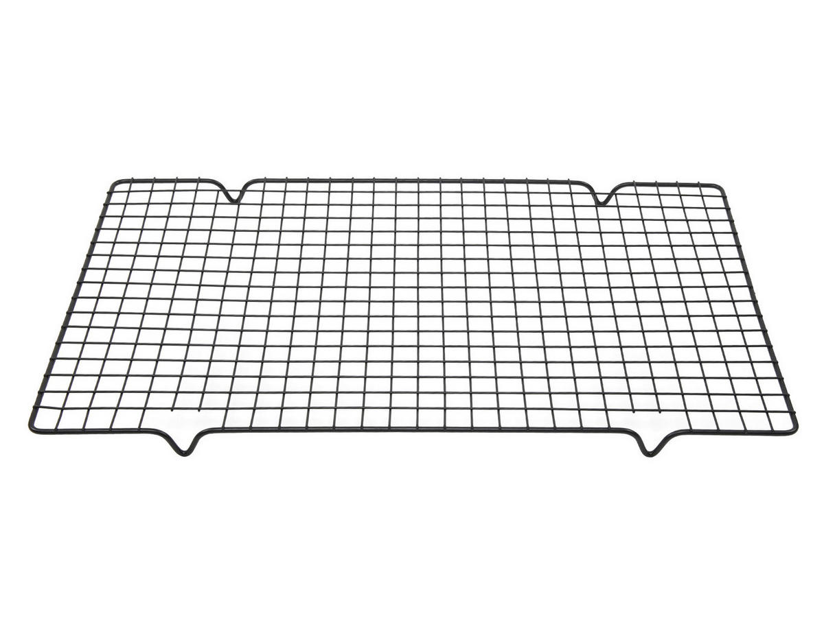 REŠETKA ZA ODLAGANJE  - crna, Basics, metal (41/25cm)