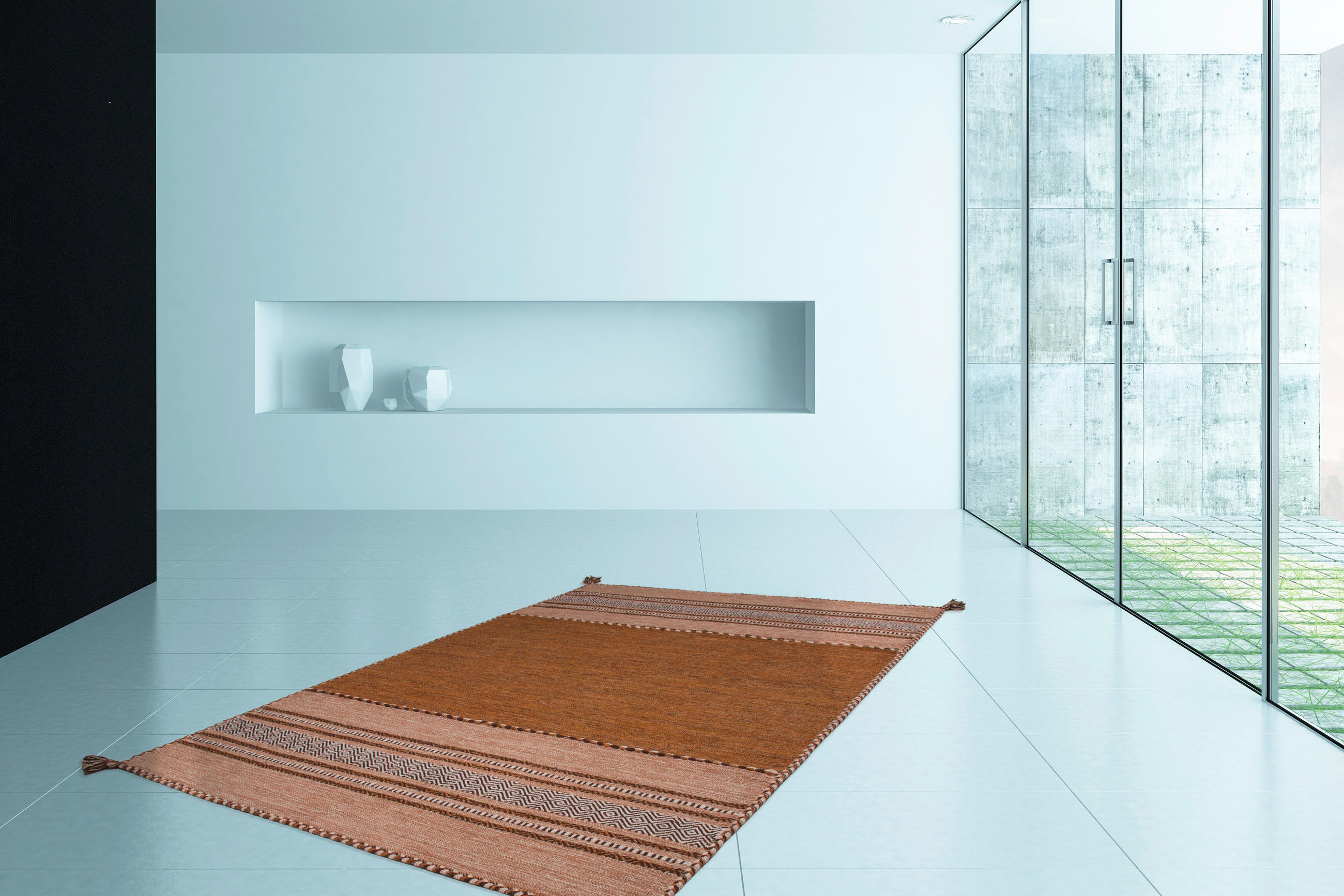 WEBTEPPICH 160/230 cm Alhambra Braun  - Braun, Basics, Textil (160/230cm) - Novel
