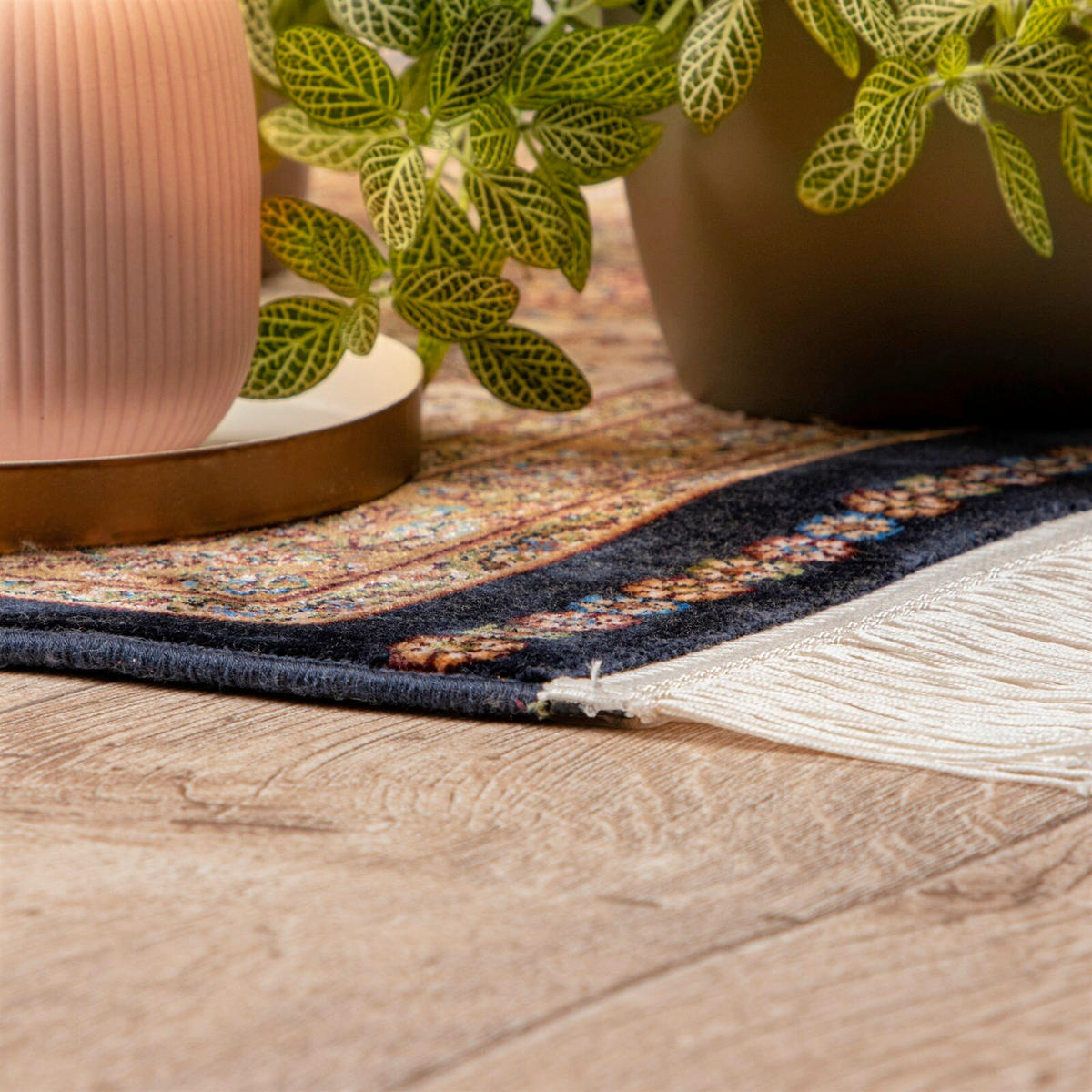 FLACHWEBETEPPICH 200/290 cm Blau rechteckig  - Blau, Basics, Textil (200/290cm) - Kayoom