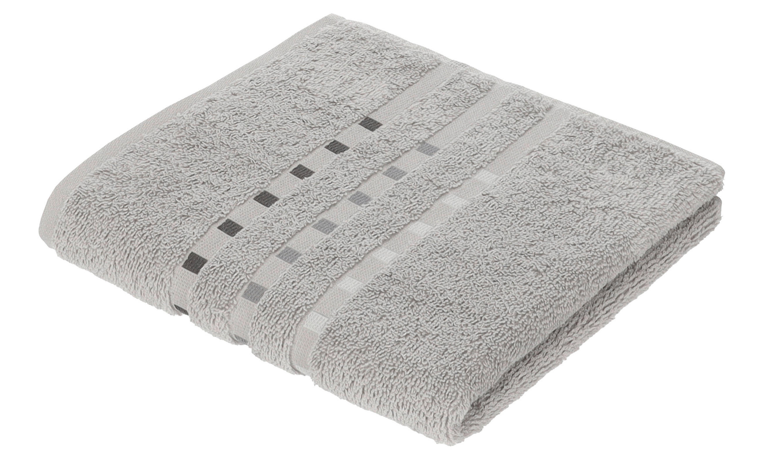 PEŠKIR ZA RUKE QUATTRO  siva 100/50 cm  - siva, Osnovno, tekstil (100/50cm) - Esposa
