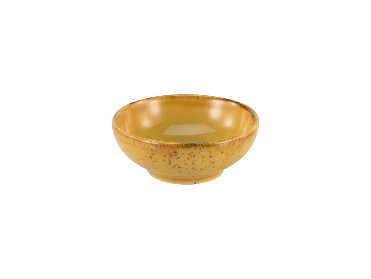 DIPSCHALENSET Keramik Steinzeug  - Currygelb, Trend, Keramik (11,5cm) - Creatable